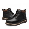 Bigs Size 38-50 Shoes Outdoor / OfficeCareer / Casual Leather / Calf Hair Boots Black / Brown