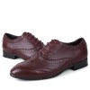 Size 38-50 Men's Shoes Casual Leather Oxfords Black / Brown / White