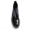 Shoes Leather OfficeCareer / Casual Boots OfficeCareer / Casual Low Heel Split Joint Black / Brown / Burgundy