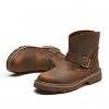 Shoes Outdoor / OfficeCareer / PartyEvening / Athletic / Casual Leather Boots Brown