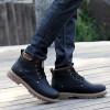 Shoes Leather OfficeCareer / Casual Boots OfficeCareer / Casual Flat Heel Lace-up Black / Brown